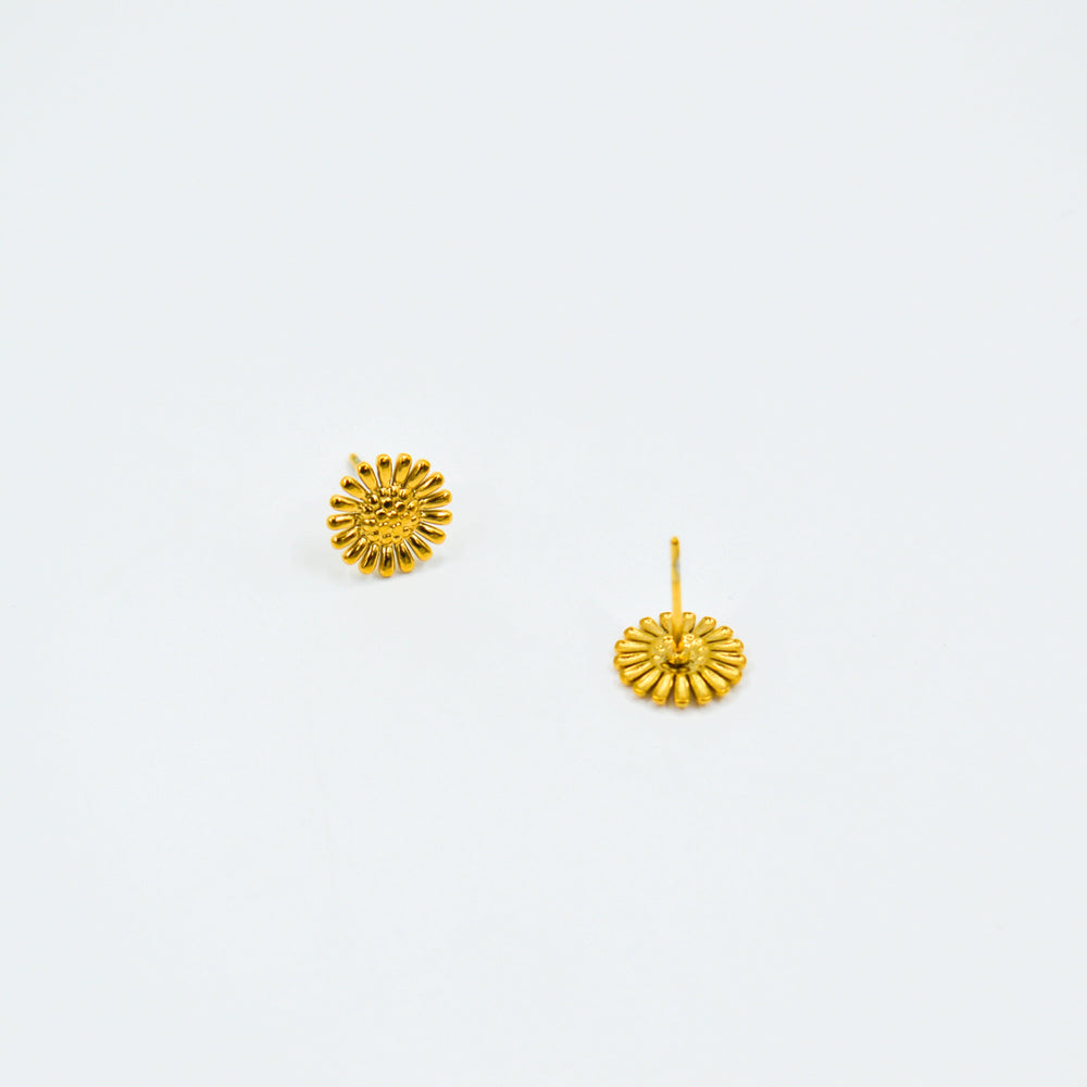 Aretes topos flor Accesoriosjeco 