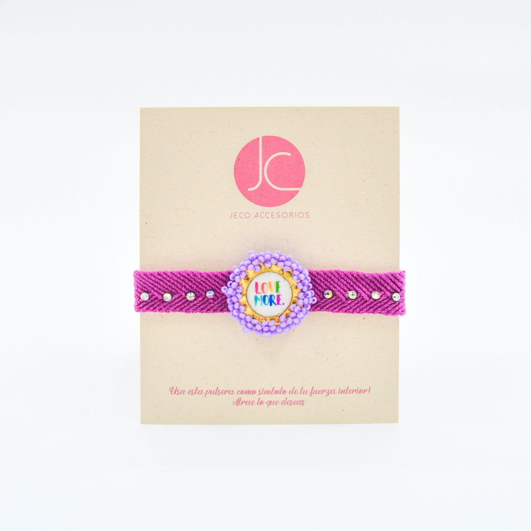 Pulsera love more Accesoriosjeco 