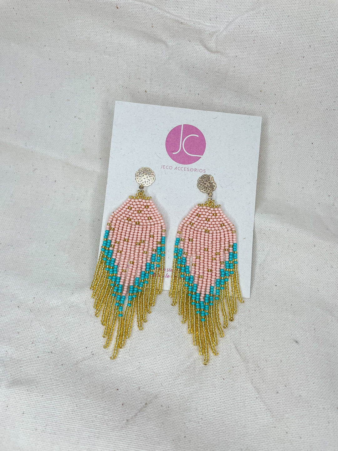 Aretes mostacillas Accesoriosjeco 