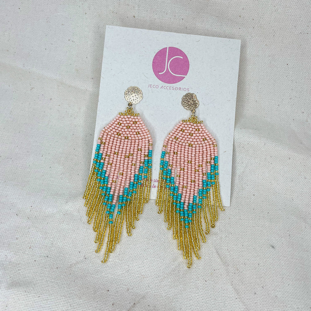 Aretes mostacillas Accesoriosjeco 